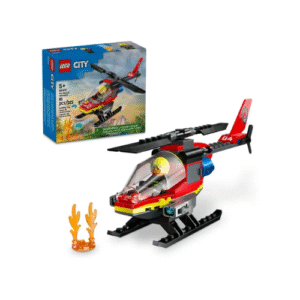 LEGO City 60411 Fire Rescue Helicopter Building Toy