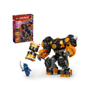 LEGO NINJAGO 71806 Cole’s Elemental Earth Mech Building Toy