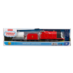 Thomas & Friends HFX97 James Motorized Engine with 2 Cars